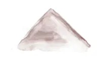 mancha acuarela triangulo